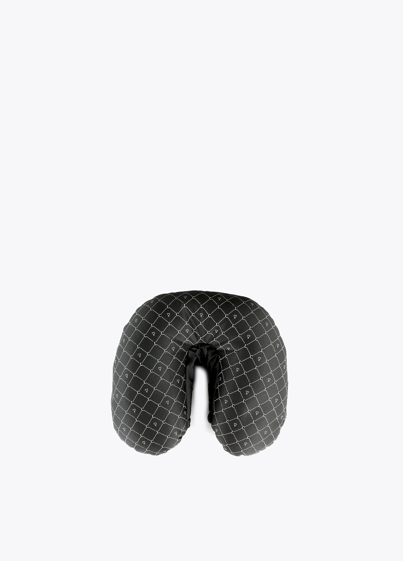 12404007-Animal print travel set-Black