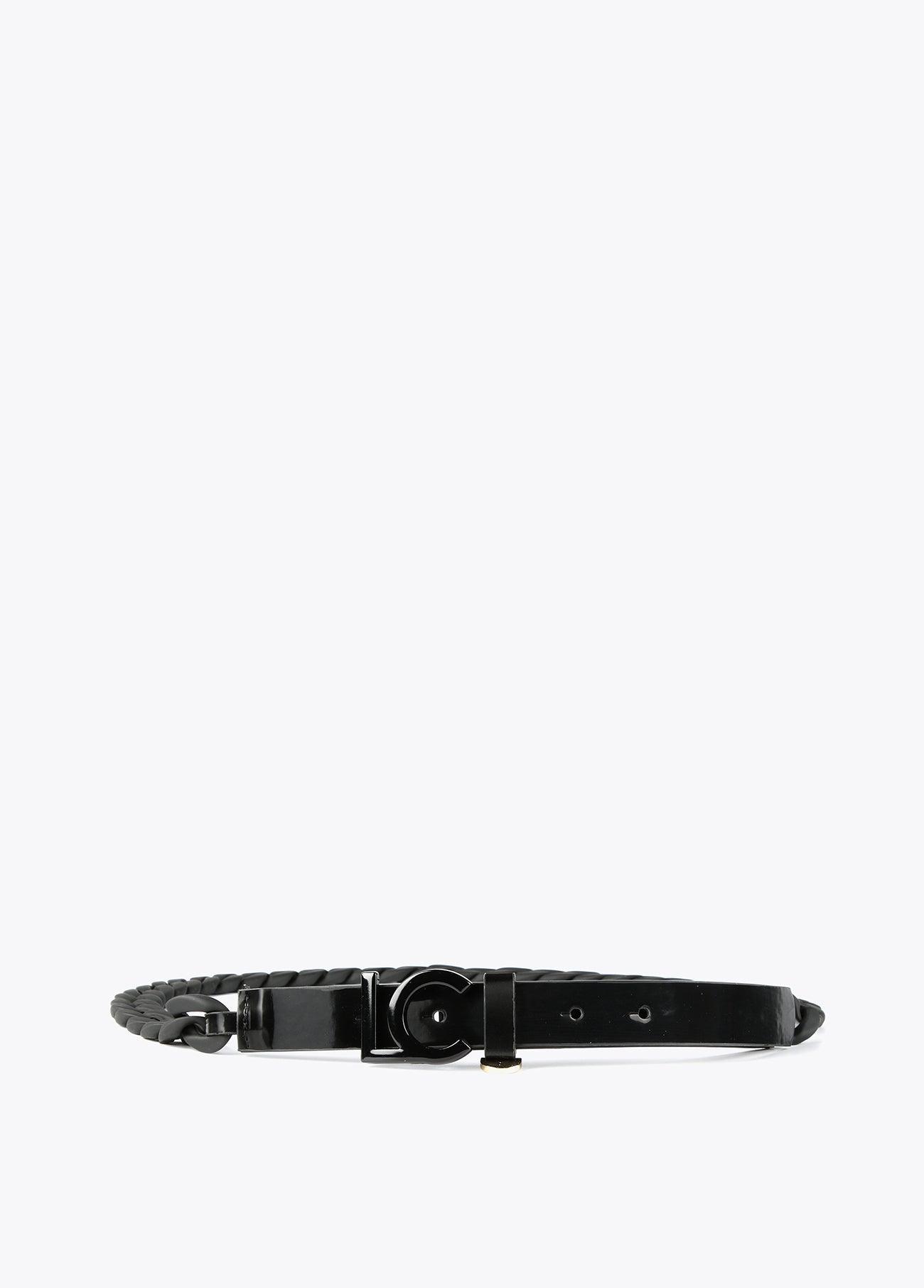 12407015-Chain belt-Black
