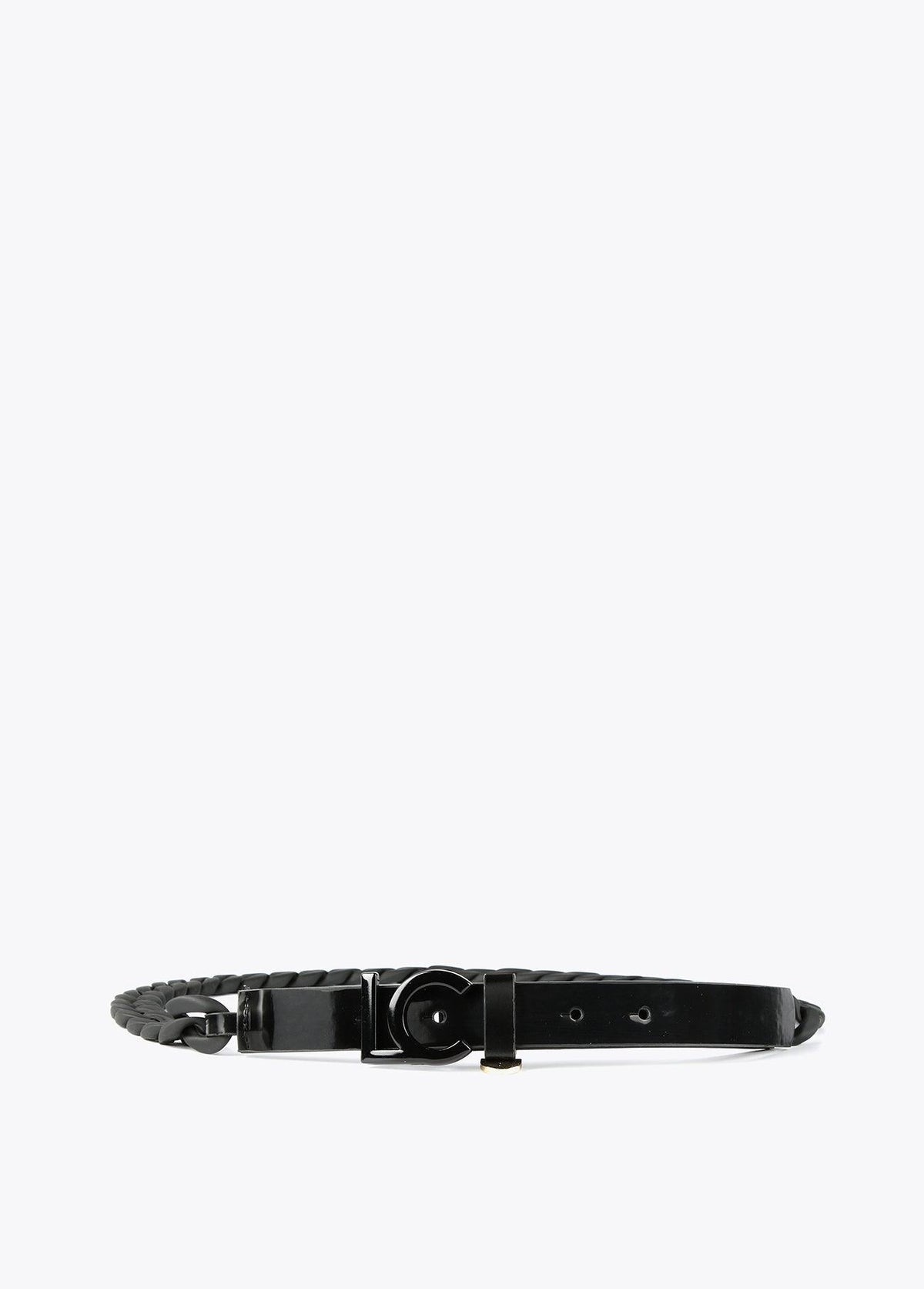 12407015-Chain belt-Black