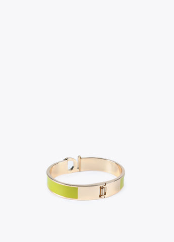 12413004-LC lacquered bracelet-Lime