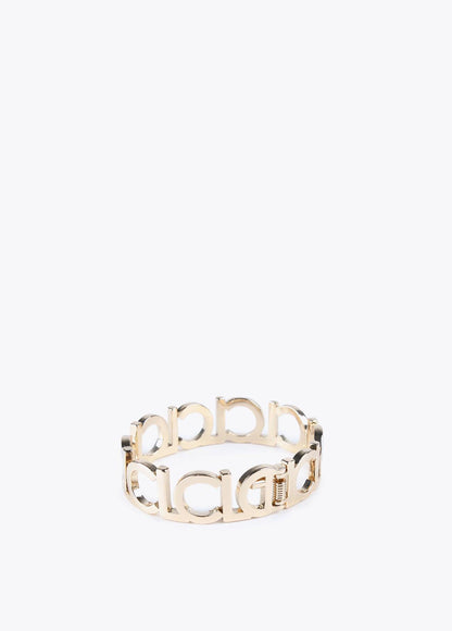 12413005-Logo bracelet-Golden