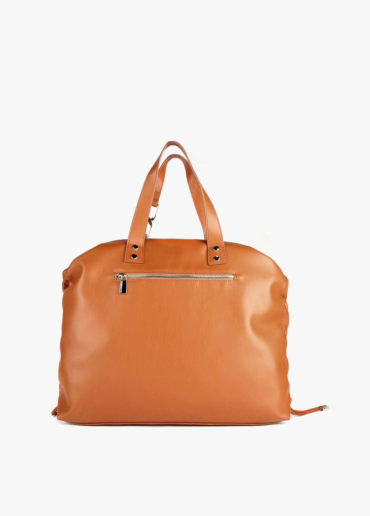12419003-Adjustable side bowling bag-Brown
