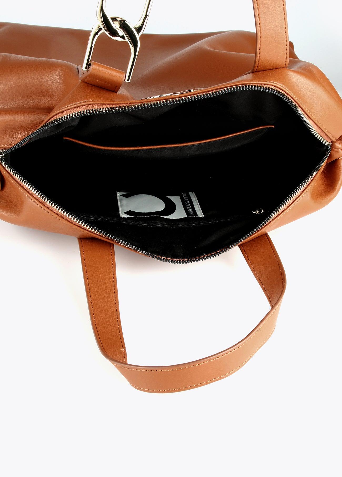 12419003-Adjustable side bowling bag-Brown