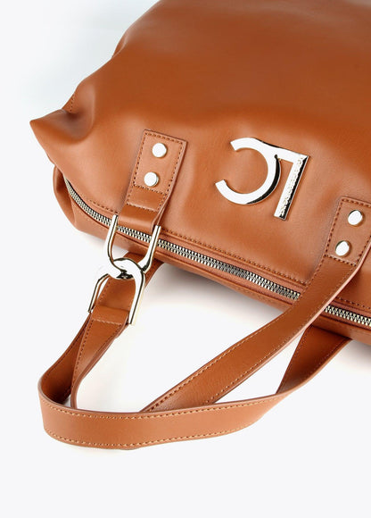 12419003-Adjustable side bowling bag-Brown