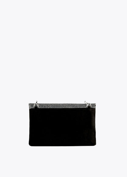 12421002-Crystal clutch-White