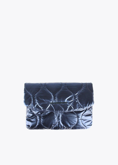 12423005-Metallic padded laptop sleeve-Blue