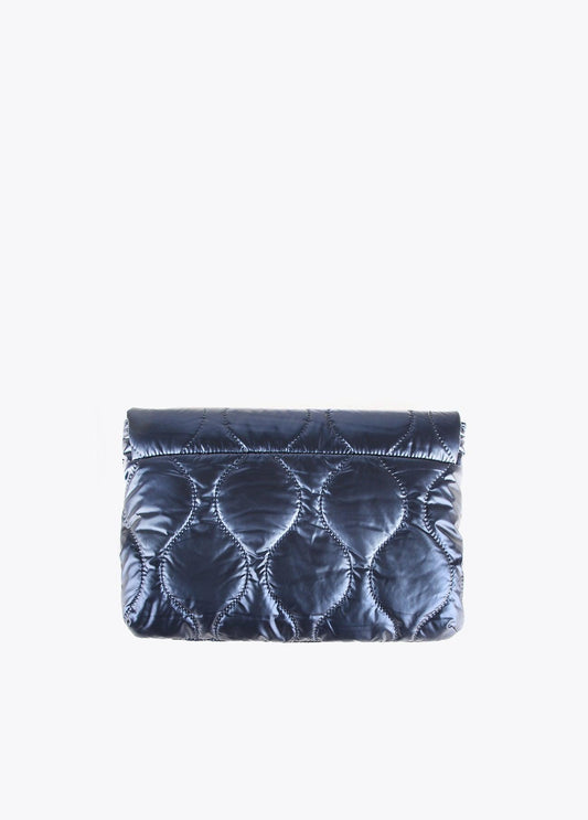 12423005-Metallic padded laptop sleeve-Blue