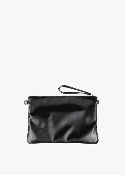 12424003-Animal print wallet-Black