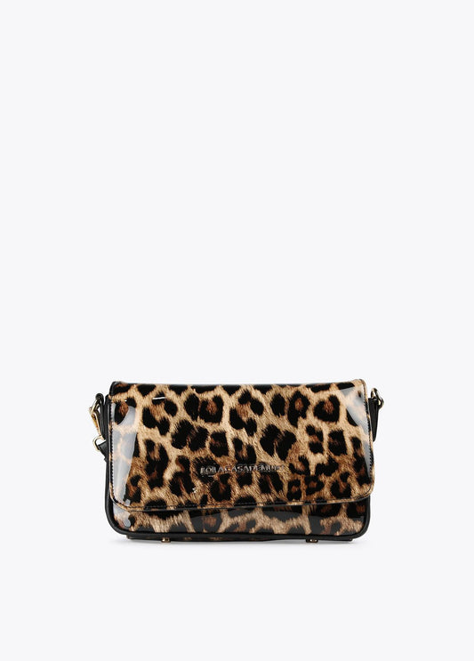 12427002-Animal print laminated effect crossbody bag-Printed