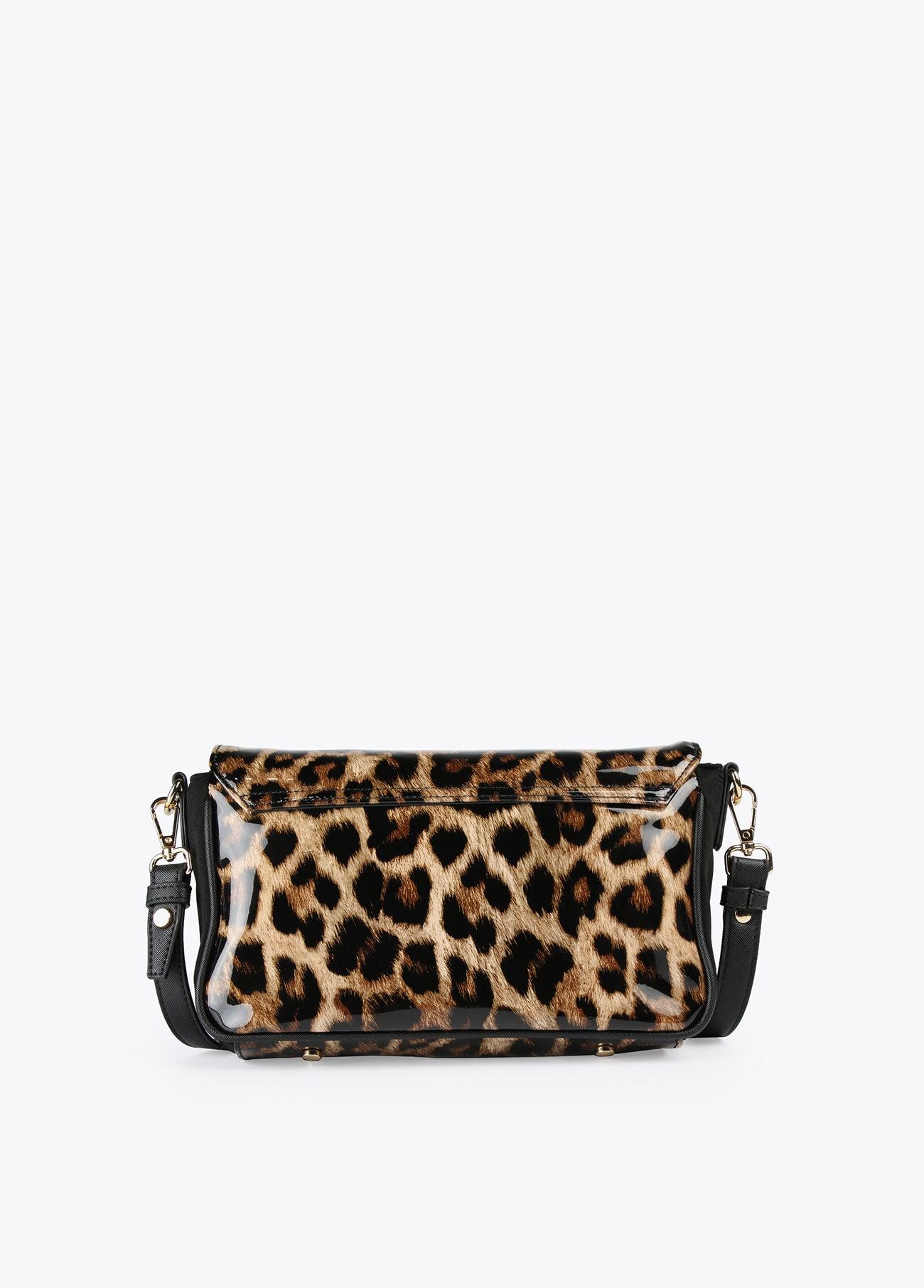 12427002-Animal print laminated effect crossbody bag-Printed