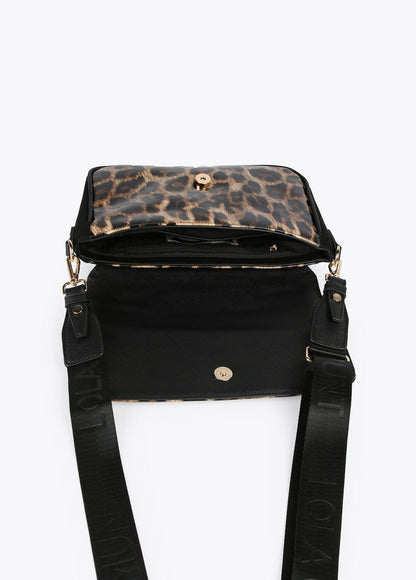 12427002-Animal print laminated effect crossbody bag-Printed