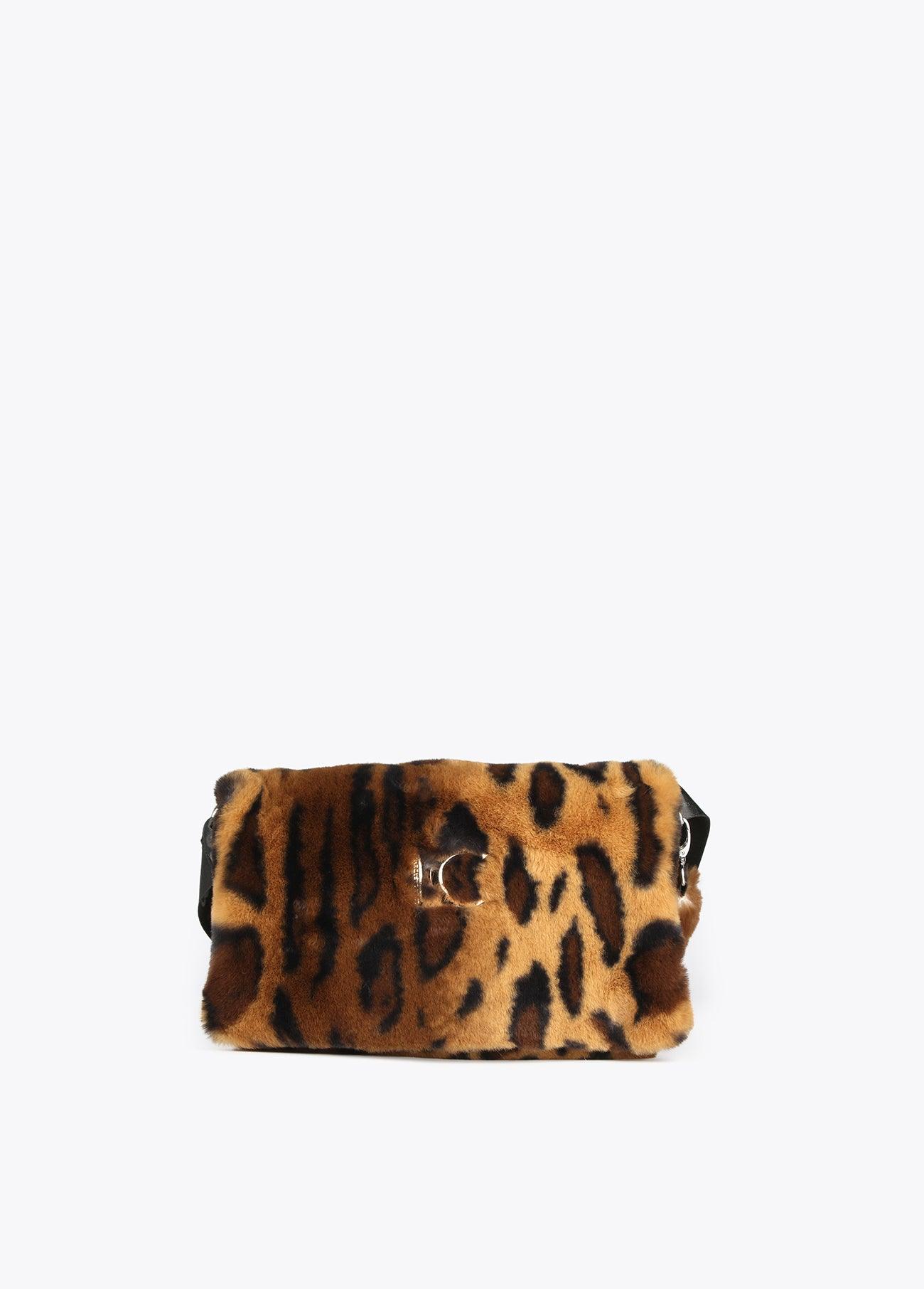 12427017-Fur crossbody bag-Printed