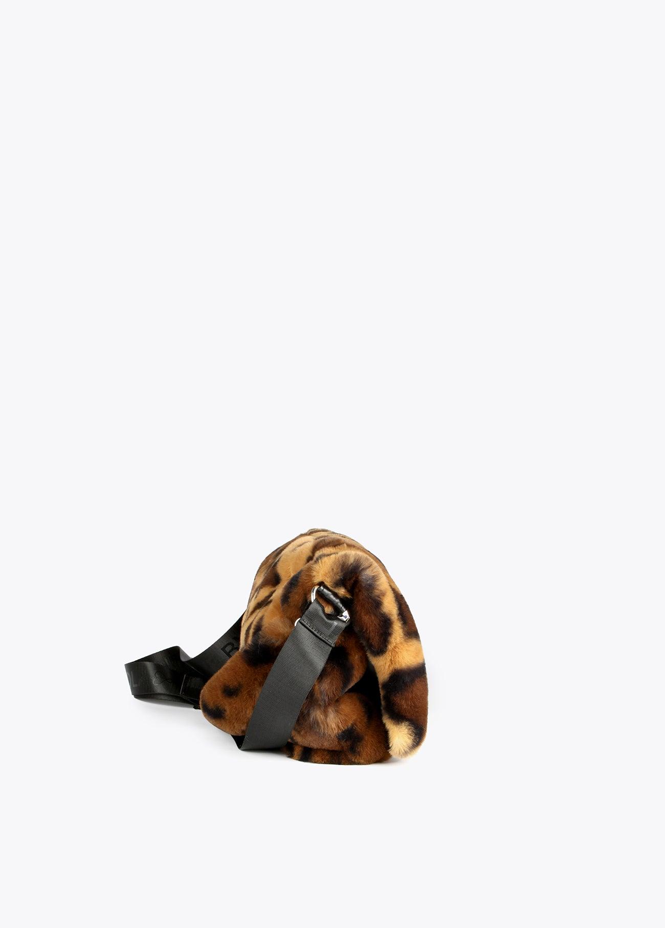 12427017-Fur crossbody bag-Printed