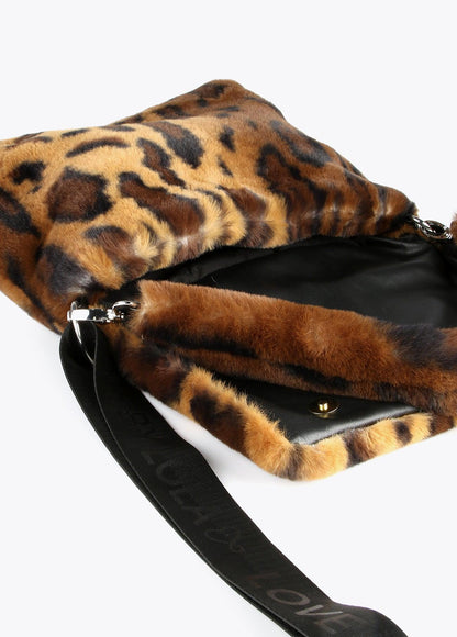 12427017-Fur crossbody bag-Printed