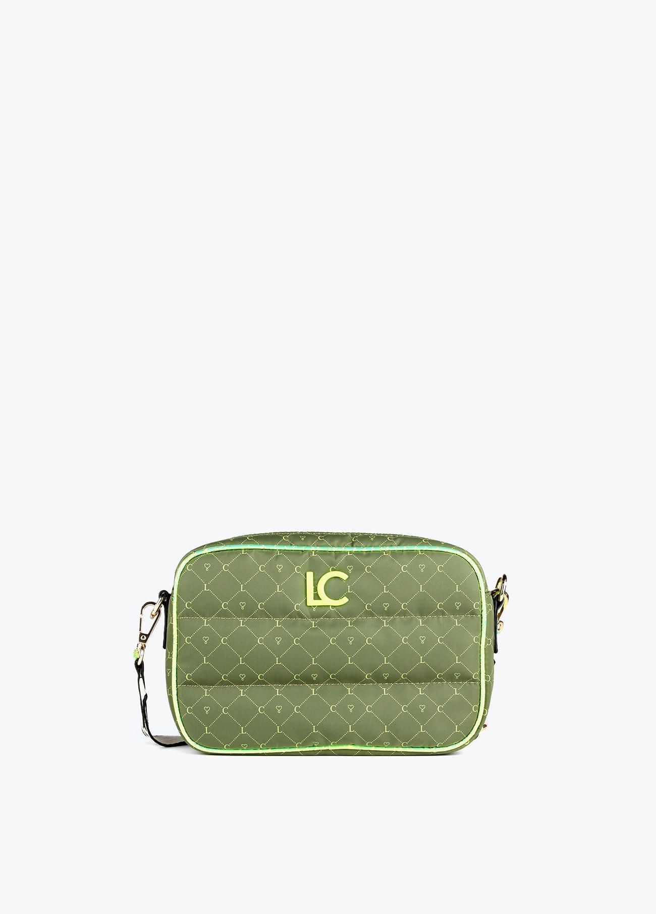 12427020-Monogrammed crossbody bag-Kaki