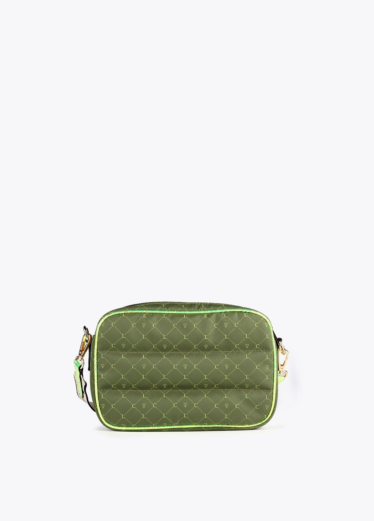 12427020-Monogrammed crossbody bag-Kaki