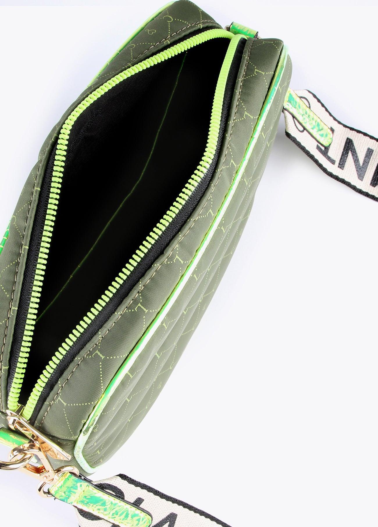 12427020-Monogrammed crossbody bag-Kaki
