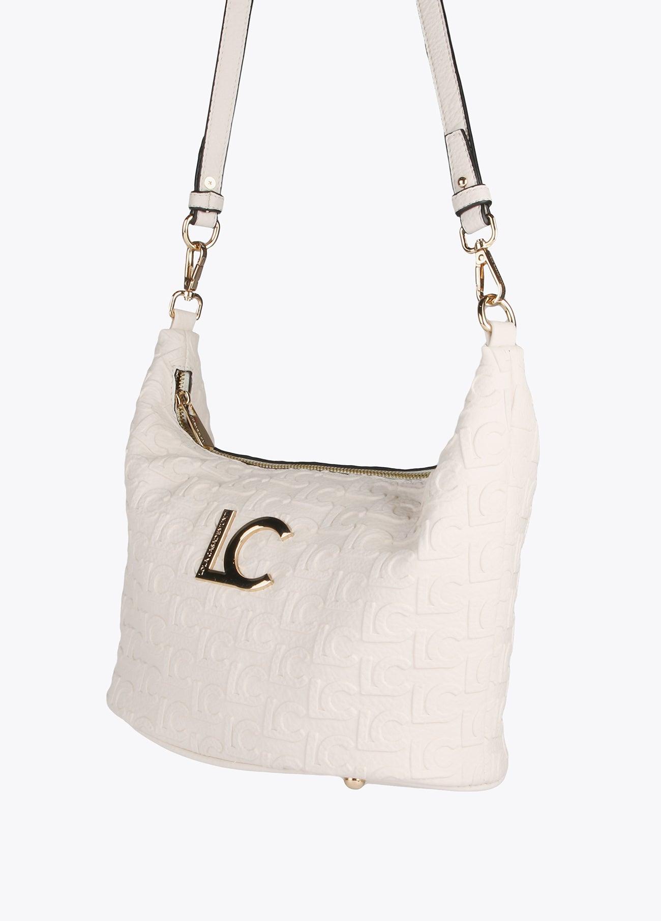 12427027-Monogrammed crossbody bag-Raw