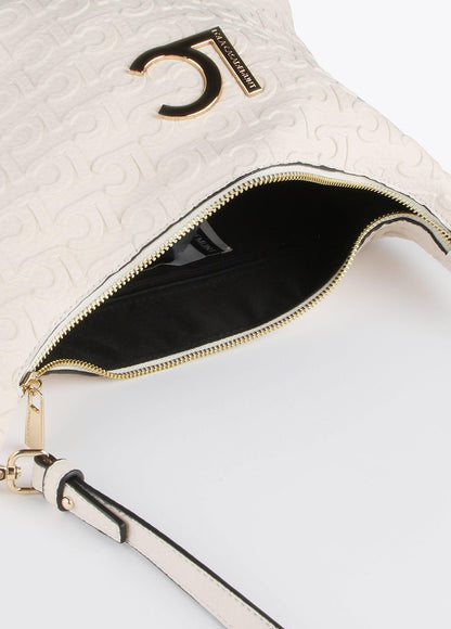 12427027-Monogrammed crossbody bag-Raw