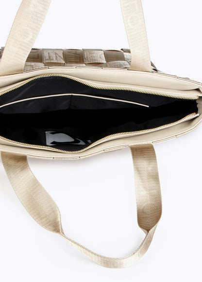 12428009-Braided tote bag-Raw