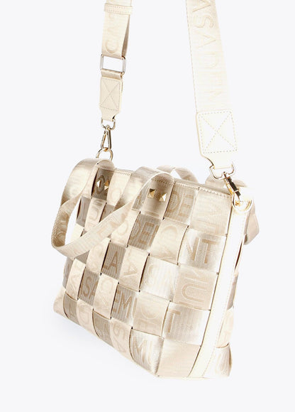 12428010-Mini braided tote bag-Raw