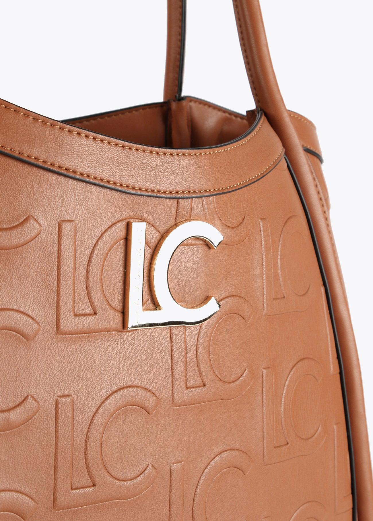 12428013-Logo tote bag-Camel