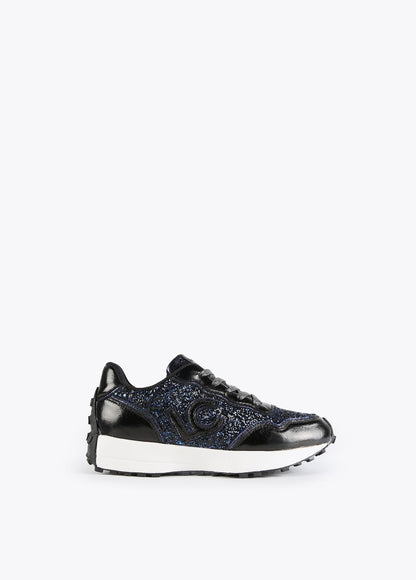 12430008-Rhinestone sneakers-Blue