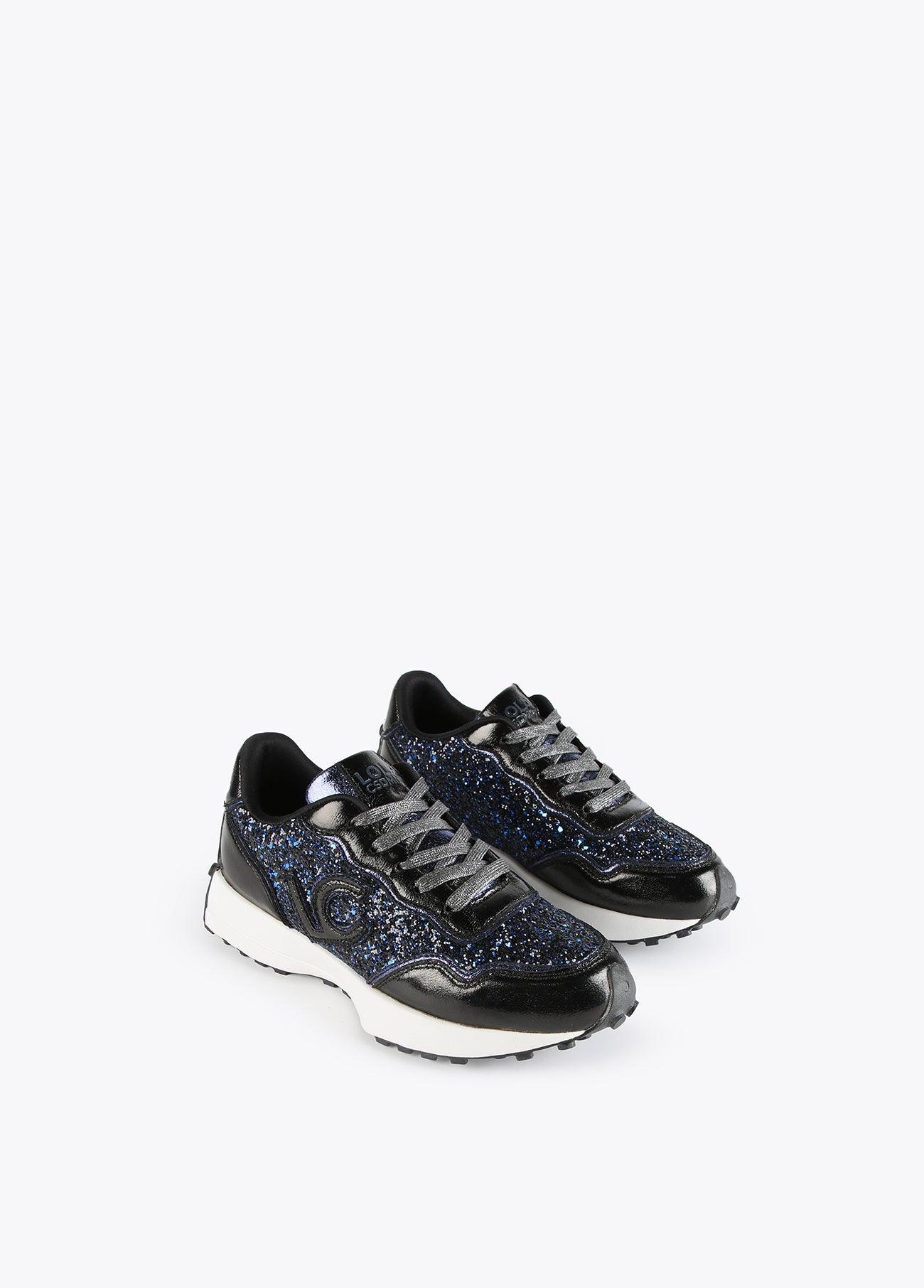 12430008-Rhinestone sneakers-Blue