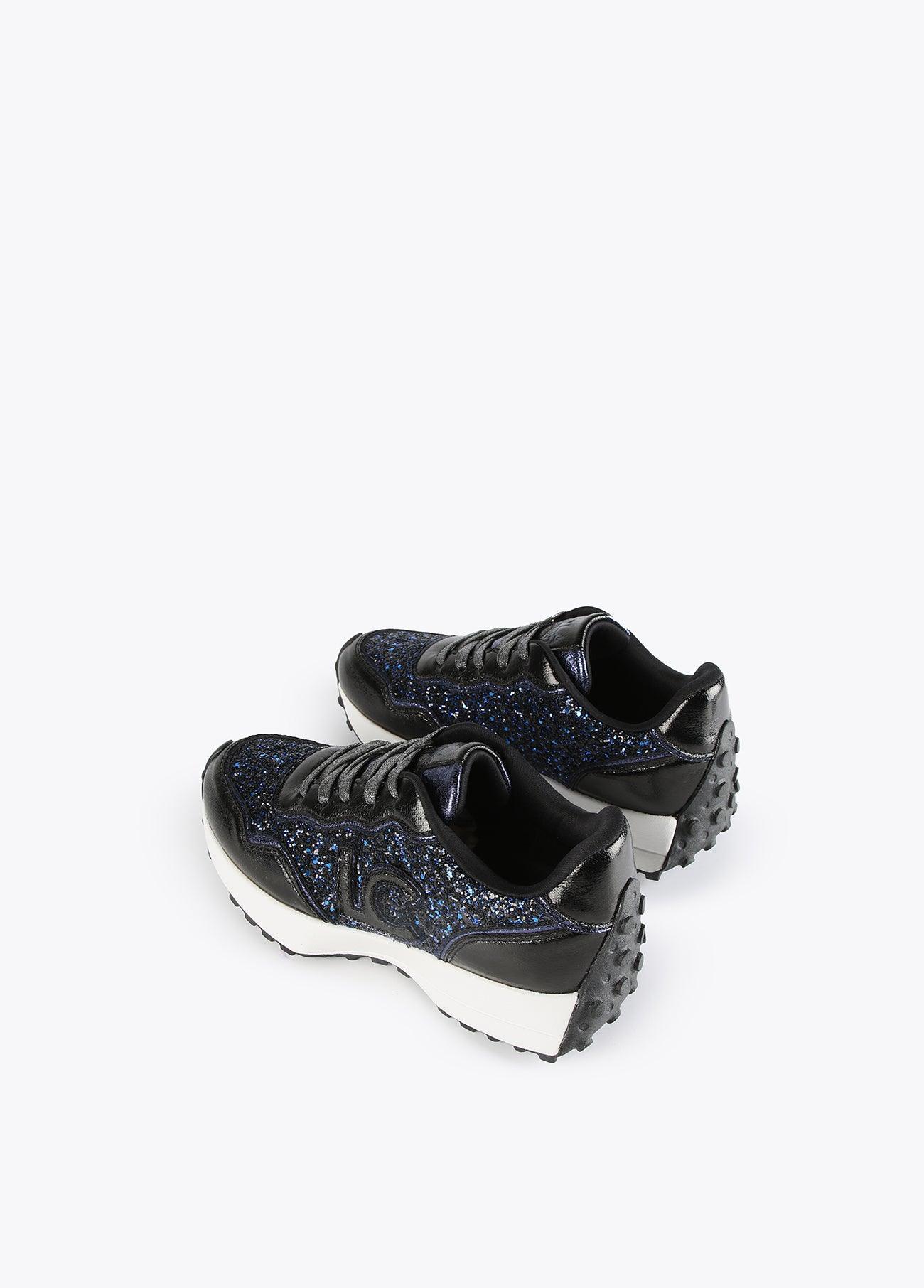 12430008-Rhinestone sneakers-Blue