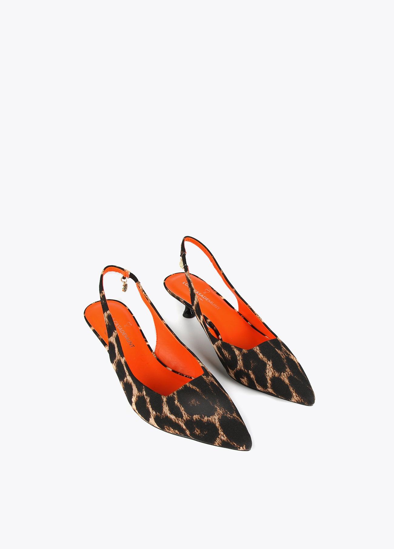 12432003-Animal print mule shoes-Printed