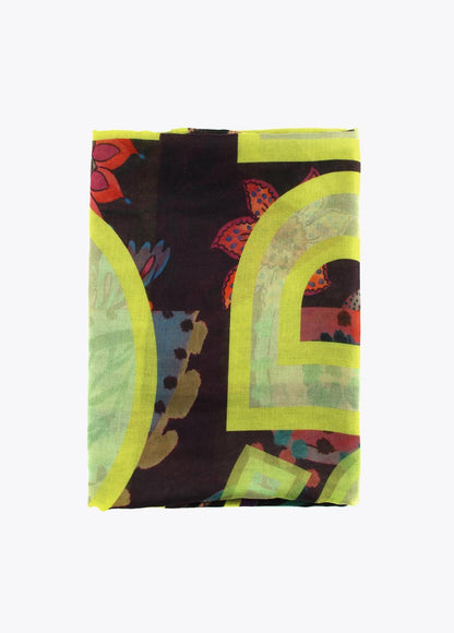 12440002-Paisley print shawl-Printed