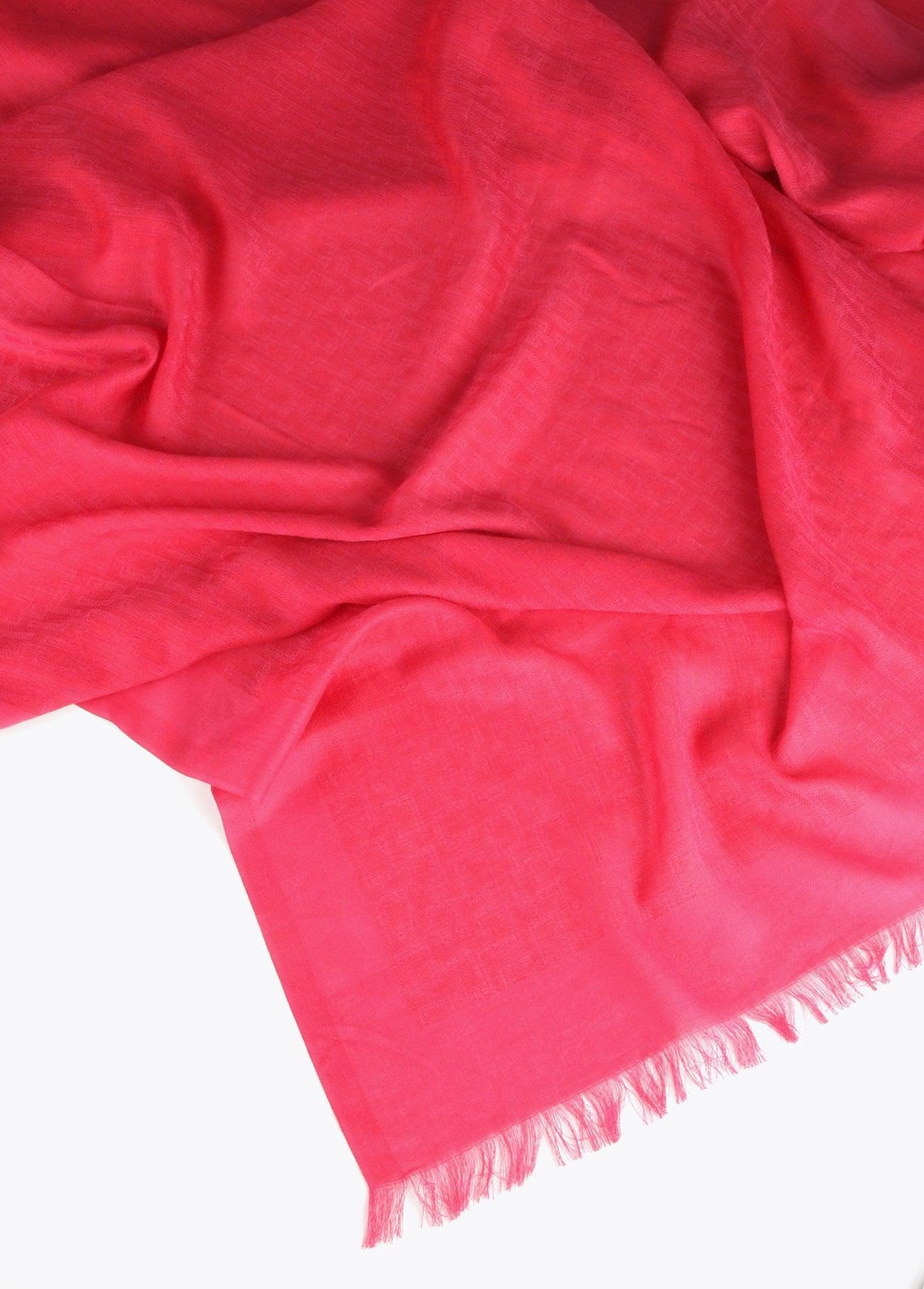 12440006-Plain shawl-Fuchsia