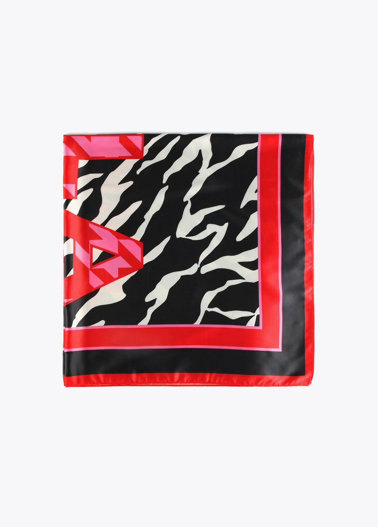 12442005-Zebra print scarf-Printed