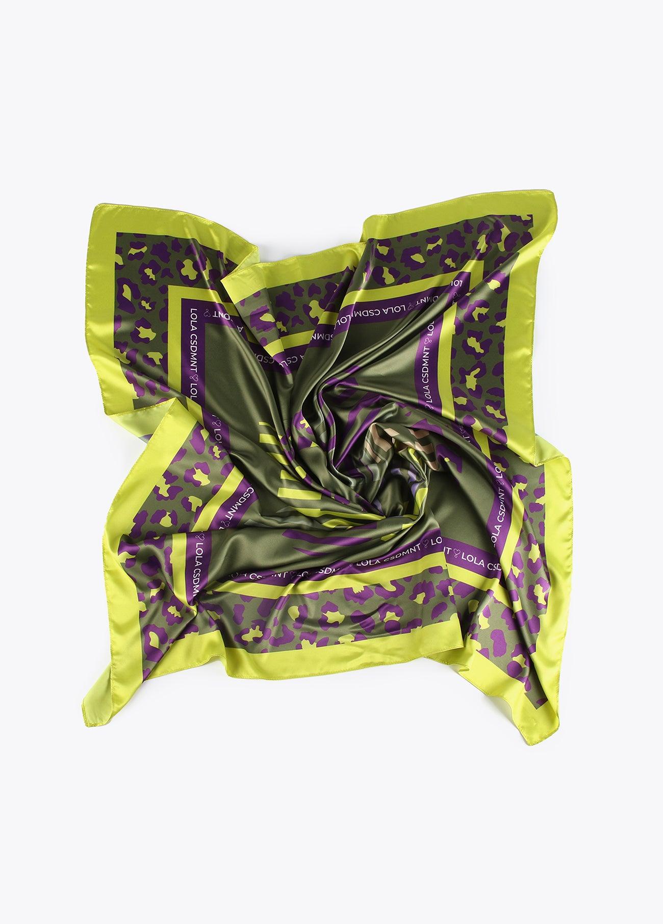 12442006-Letters and stripes scarf-Printed