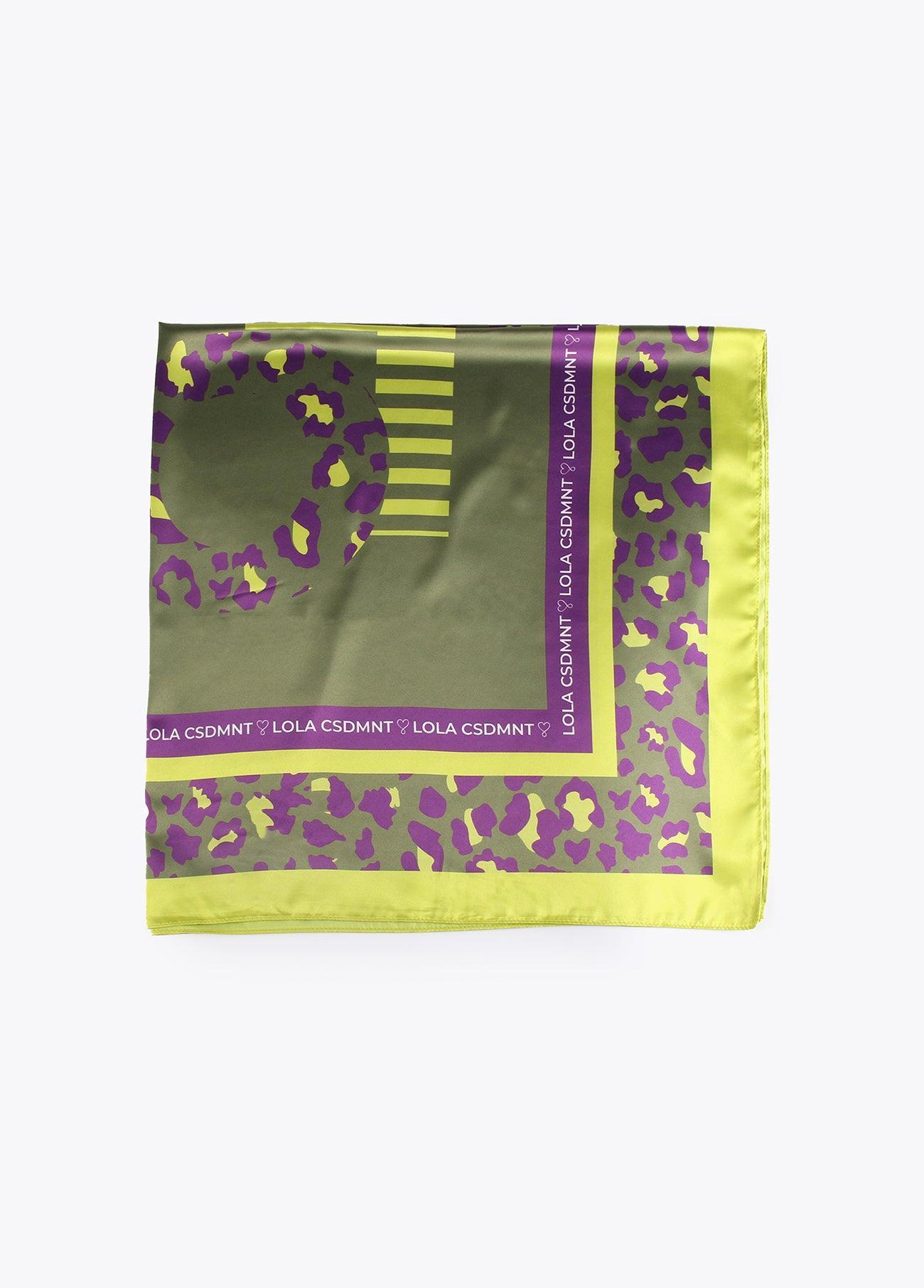 12442006-Letters and stripes scarf-Printed