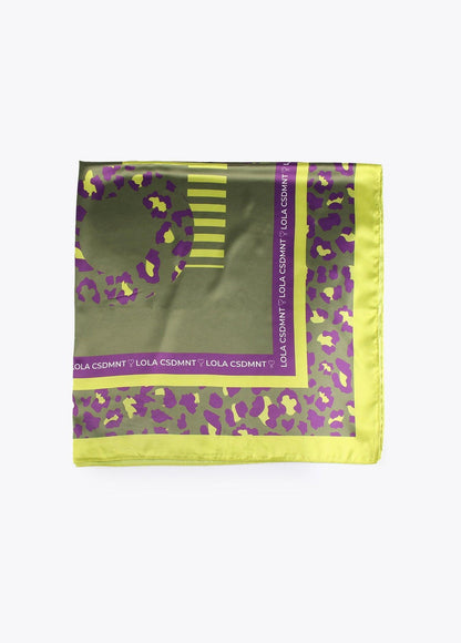 12442006-Letters and stripes scarf-Printed