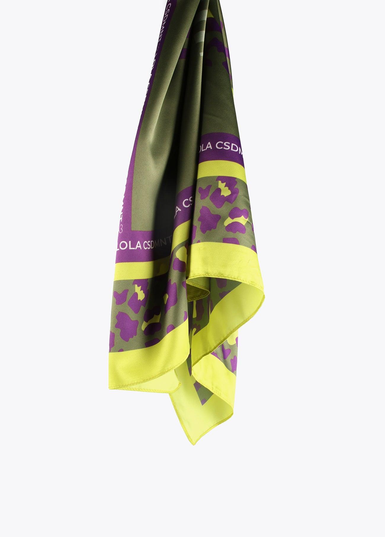 12442006-Letters and stripes scarf-Printed