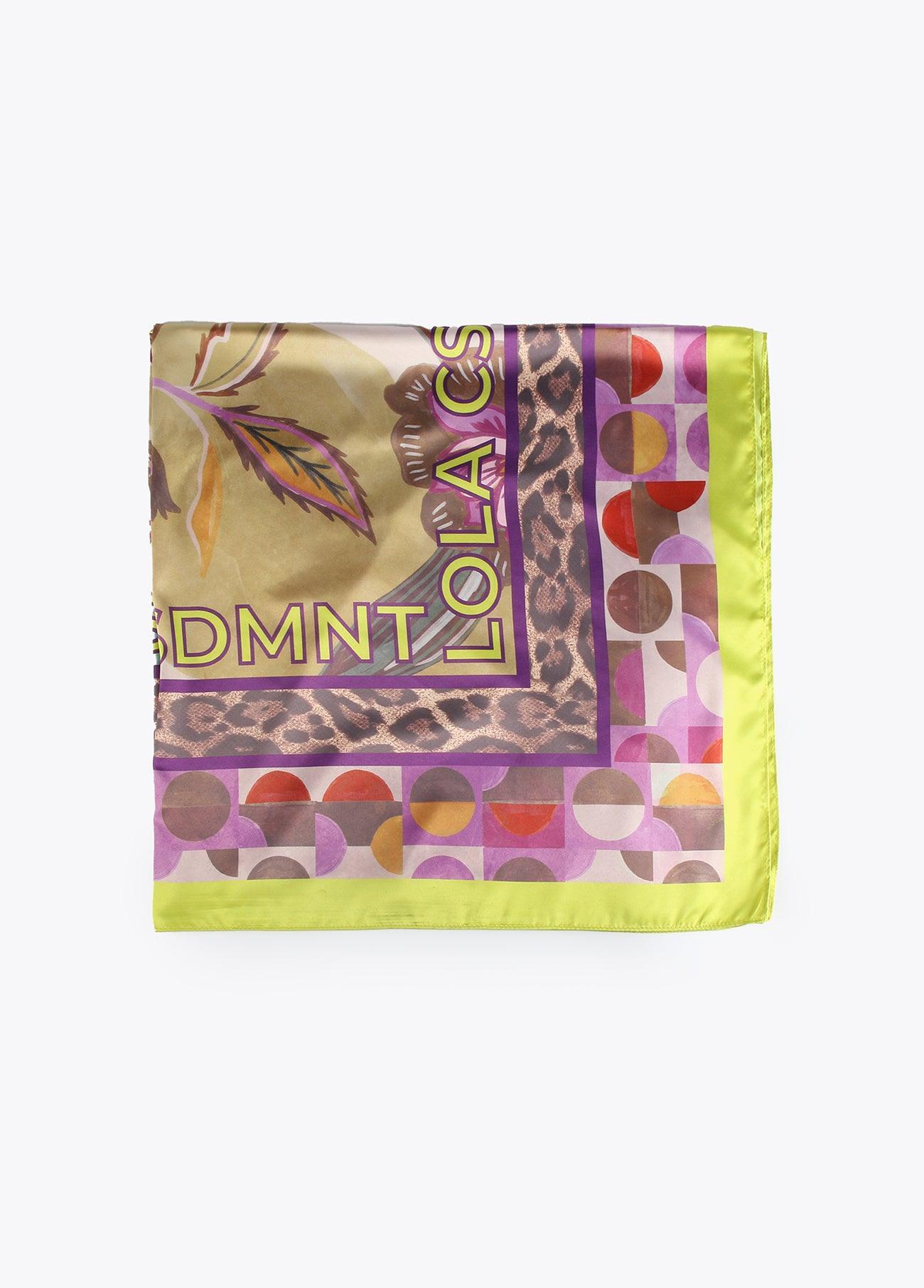 12442007-Wildflower print scarf-Printed