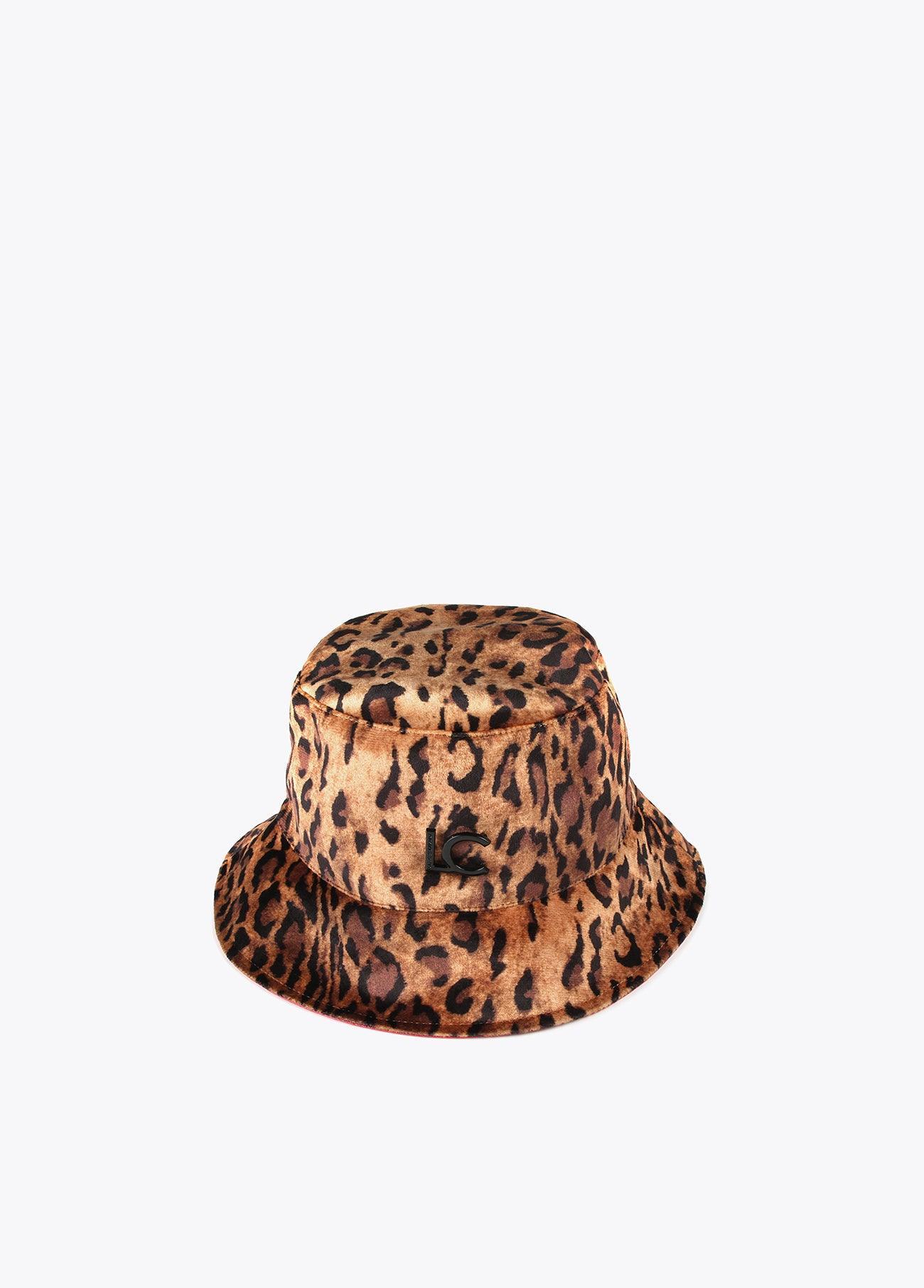 12451004-Reversible animal print hat-Printed
