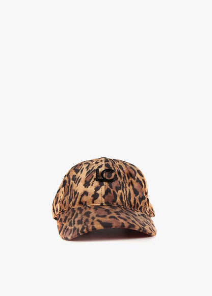 12451005-Animal print and fuchsia cap-Printed