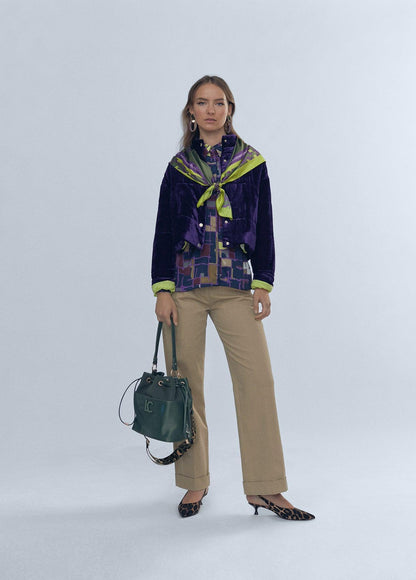 12460026-Flowing printed shirt-Multi