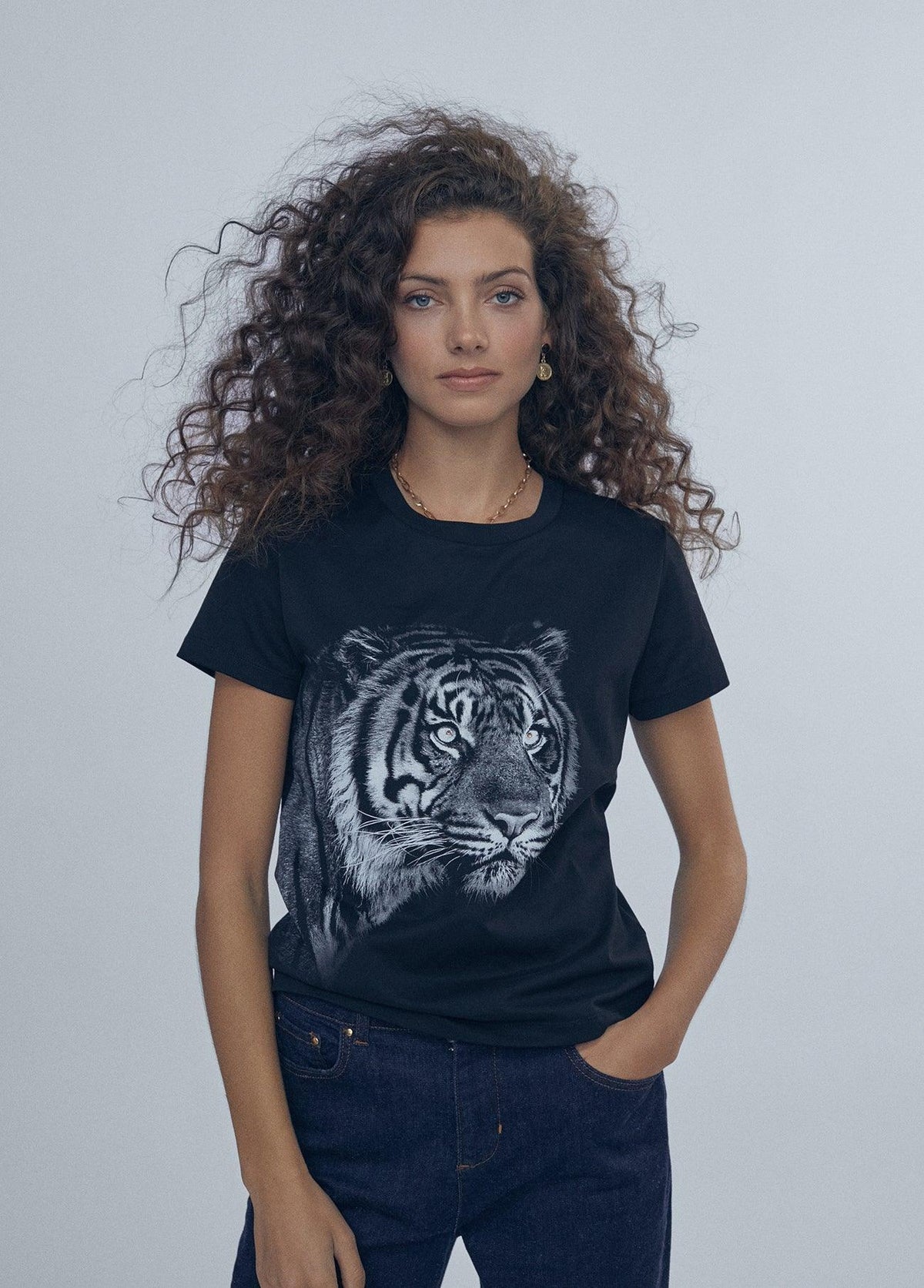 12462006-Tiger T-shirt-Black
