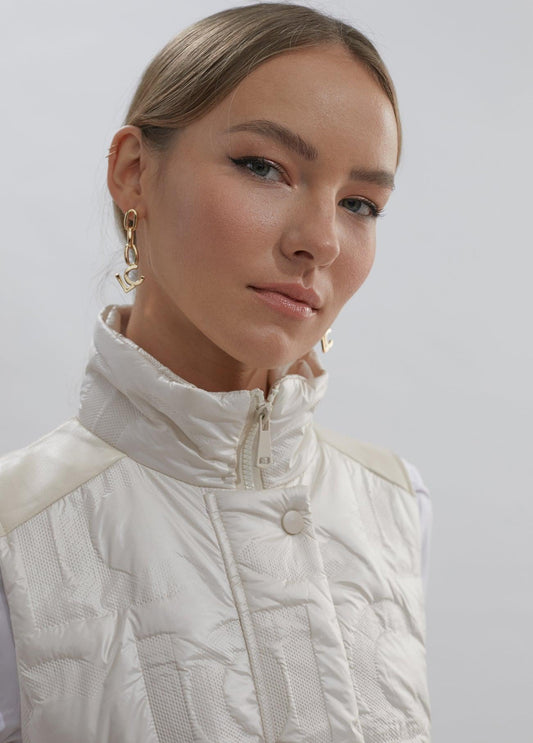 12464008-LC quilted gilet-Raw