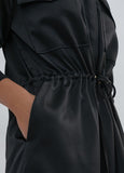12465009-Satin dress-Black