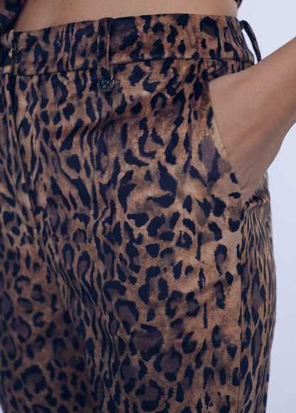 12467010-Animal print trousers-Multi