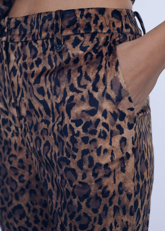 12467010-Animal print trousers-Multi