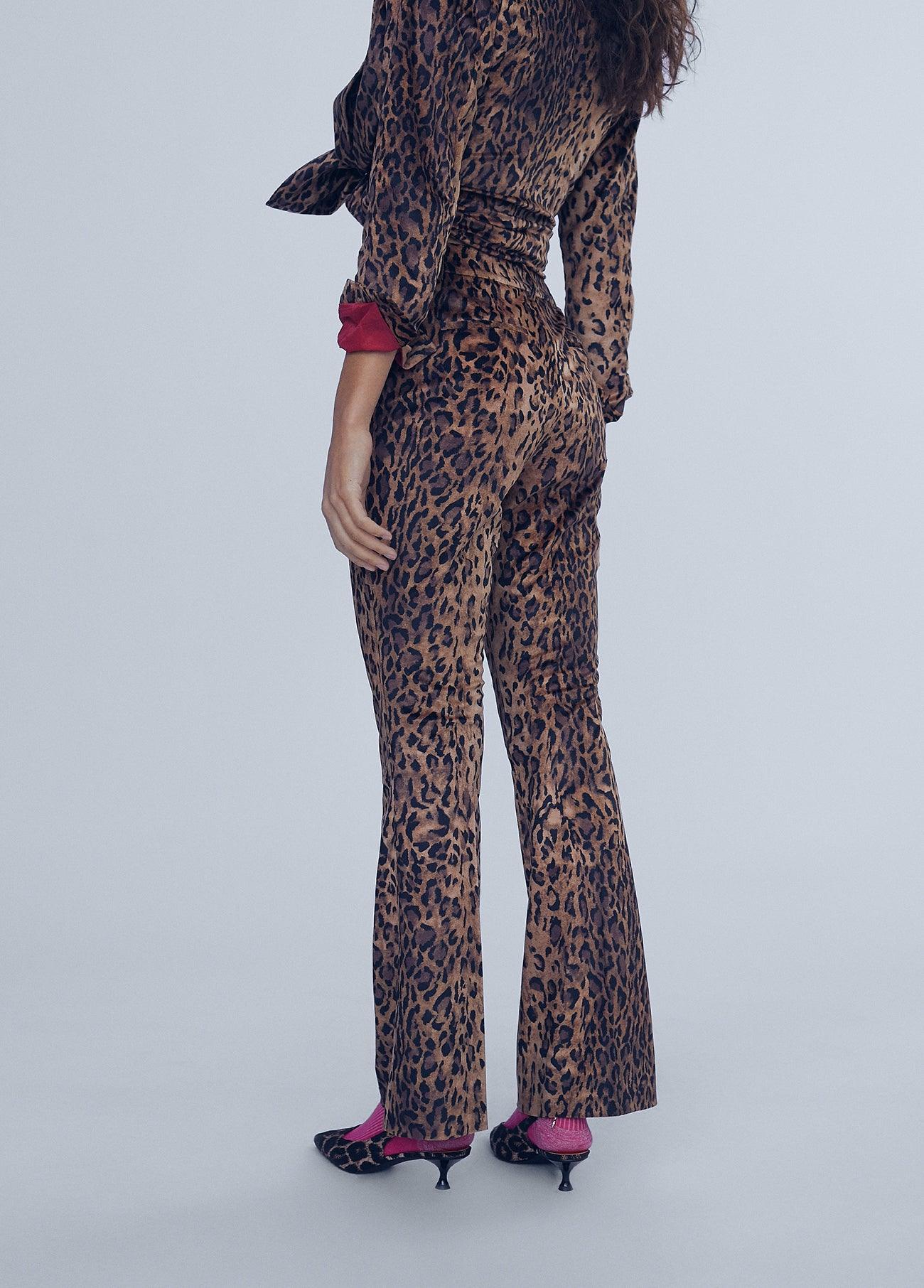 12467010-Animal print trousers-Multi