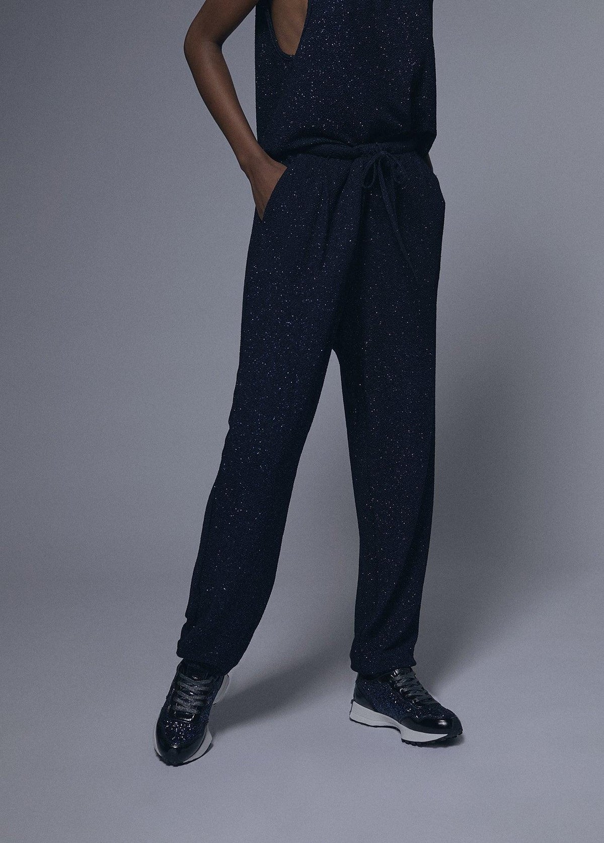 12467026-Shiny joggers-Blue