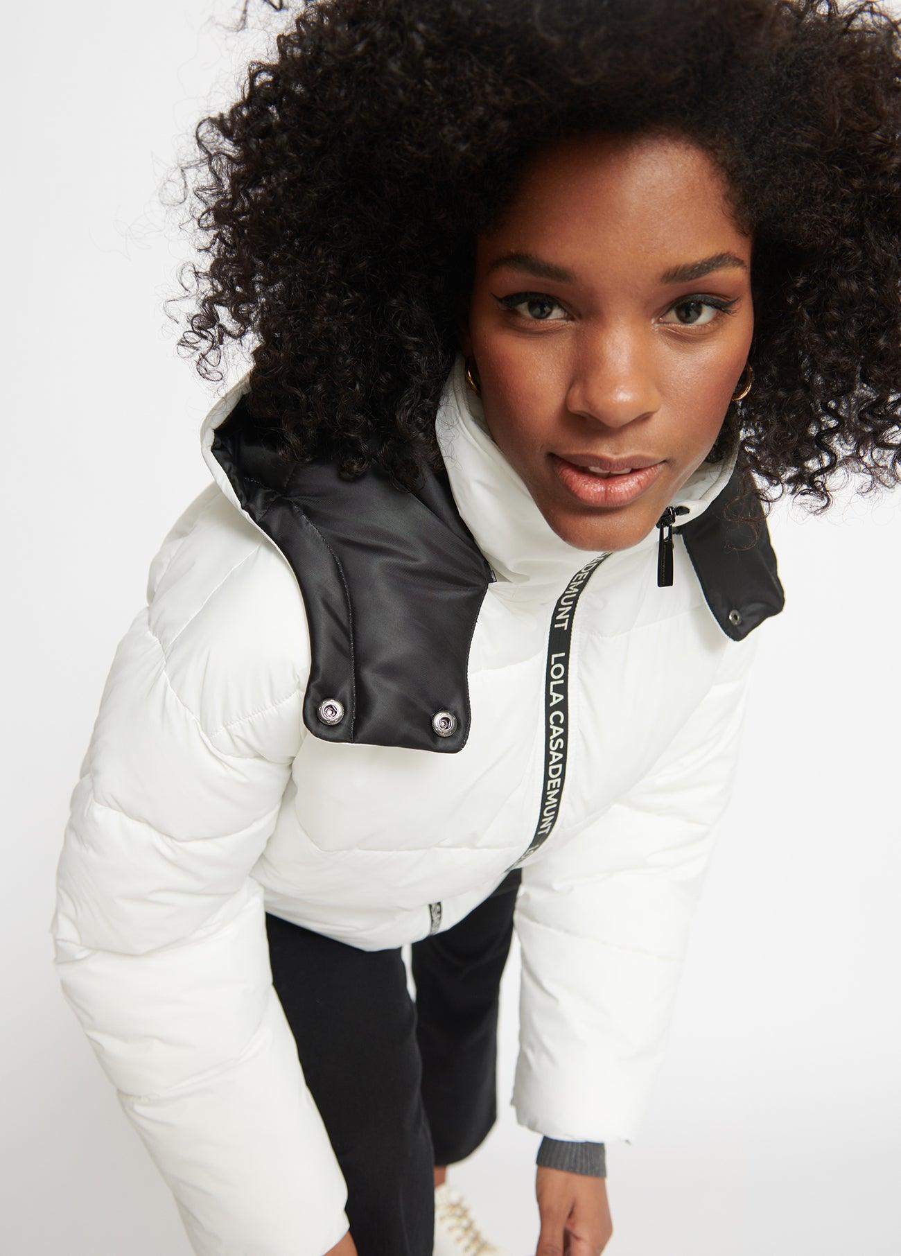 12470020-Quilted jacket-Ivory
