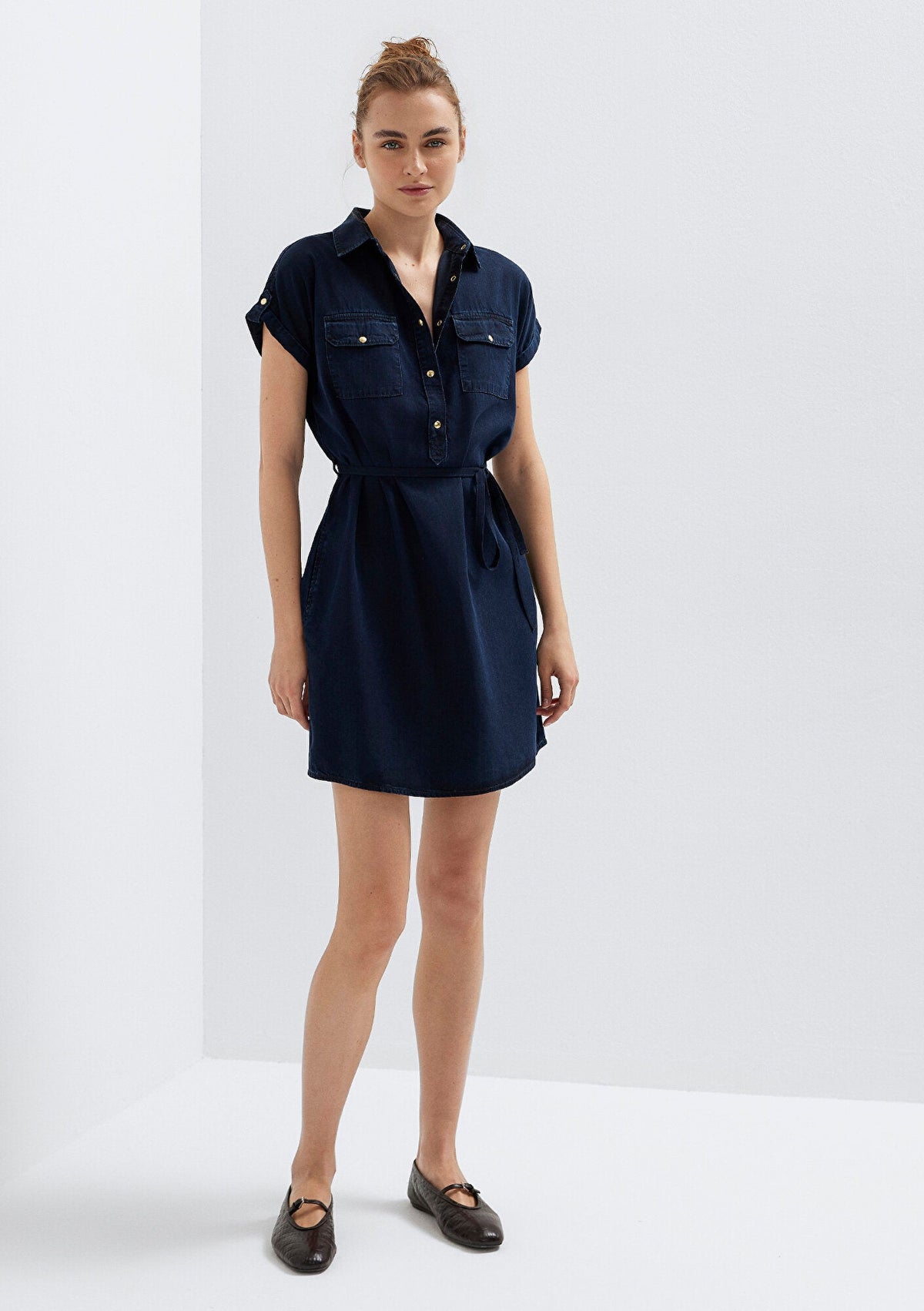 Barbara Rınse Denim Jean Dress